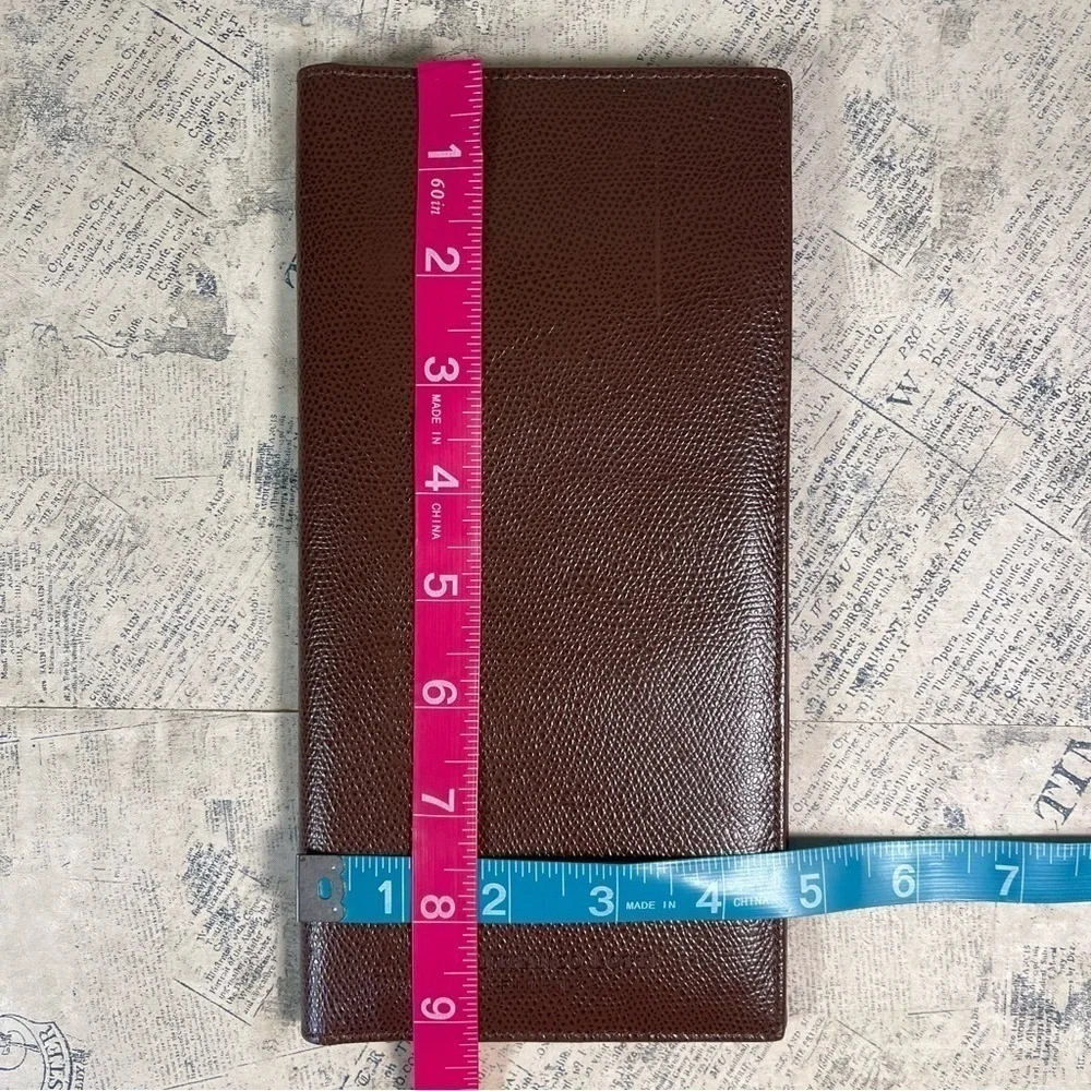 Gianfranco Lotti Firenze Made in Italy Snake Embossed Leather Passport Travel